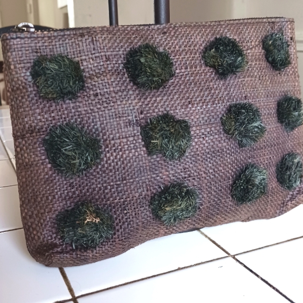 NWT Madewell textured clutch bag
